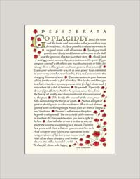 Desiderata Red Roses