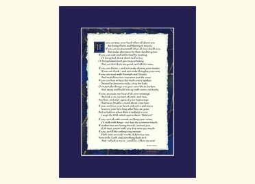 If by Kipling print 8x10